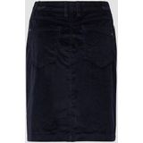 s.Oliver - Midirok - Corduroy - Hoge Pasvorm - 5-Pocket Ontwerp