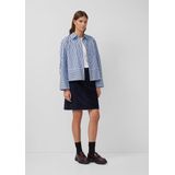 s.Oliver - Midirok - Corduroy - Hoge Pasvorm - 5-Pocket Ontwerp