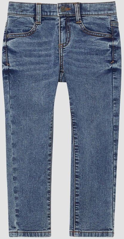 Jeans - Slim-fit - Denim Broek - Used Effect - Zachte Katoenmix