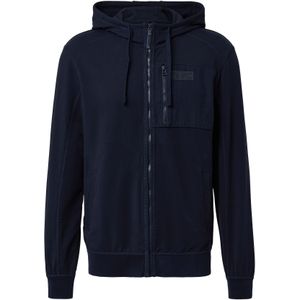 Sweatshirt Jas - Hoodie - Sportieve Stoffenmix - Met Capuchon - Casual Dagen