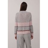 s.Oliver BLACK LABEL Trui  grijs / lichtgrijs / rosa