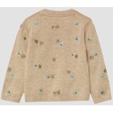 s.Oliver - Gebreide Trui - Uniseks - Zachte Katoenmix - Berenborduursel
