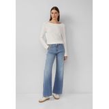 s.Oliver - Wide Leg Jeans - Lichtblauw - Denim