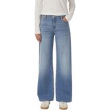 s.Oliver - Wide Leg Jeans - Lichtblauw - Denim