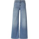 s.Oliver - Wide Leg Jeans - Lichtblauw - Denim