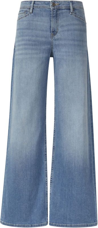 s.Oliver - Wide Leg Jeans - Lichtblauw - Denim