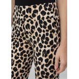 Legging - Luipaardprint - Rekbare Jersey Stof - Comfortabele Tailleband