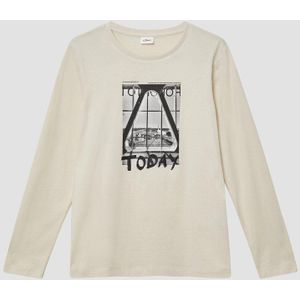 T-shirt - Lange Mouwen - Zachte Jersey - Casual Look