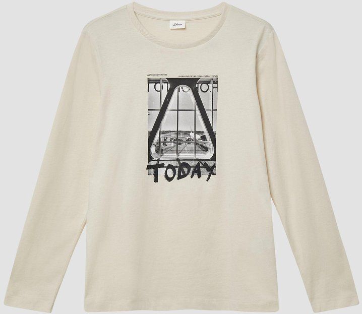 T-shirt - Lange Mouwen - Zachte Jersey - Casual Look