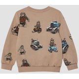 s.Oliver - Sweatshirt - Met Vrolijke All-over Print - Regular Fit