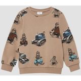 s.Oliver - Sweatshirt - Met Vrolijke All-over Print - Regular Fit