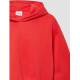 Sweatshirt - Geborstelde Hoodie - Oversized Pasvorm - Met Ronde Hals