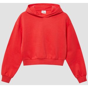 Sweatshirt - Geborstelde Hoodie - Oversized Pasvorm - Met Ronde Hals