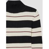 Gebreide Trui - Opstaande Kraag - Slim Fit - Lange Mouwen