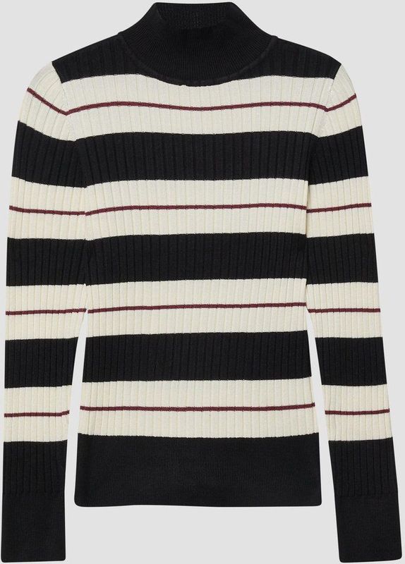 Gebreide Trui - Opstaande Kraag - Slim Fit - Lange Mouwen