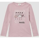 T-shirt - Longsleeve - Zacht Jersey - Glinsterende Pailletten - Ronde Hals