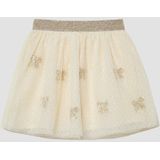 Rok - Meshrok - Gestippeld Motief - Kokerrok