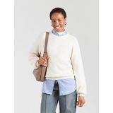 Gebreide Trui - Zacht - Normale Pasvorm - Ajourbreisel - Raglanmouwen