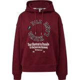 Sweatshirt - Oversized Hoodie - Met Frontprint