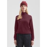 Gebreide Trui - Slim-fit Pullover - Zachte Fijngebreide Stof - Opstaande Kraag