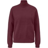 Gebreide Trui - Slim-fit Pullover - Zachte Fijngebreide Stof - Opstaande Kraag