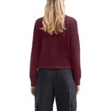 Gebreide Trui - Slim-fit Pullover - Zachte Fijngebreide Stof - Opstaande Kraag
