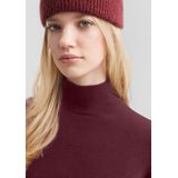 Gebreide Trui - Slim-fit Pullover - Zachte Fijngebreide Stof - Opstaande Kraag