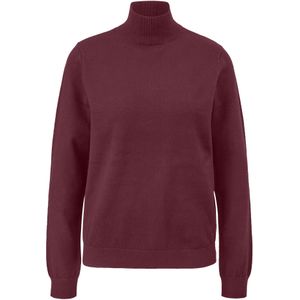 Gebreide Trui - Slim-fit Pullover - Zachte Fijngebreide Stof - Opstaande Kraag