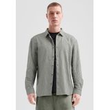 Overhemd - Regular Fit - Geruit - Katoenen Flanellen Keperstof