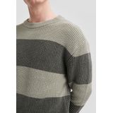 Q/S by s.Oliver - Gebreide Trui - Groen - Regular Fit - Lange Mouwen