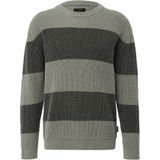 Q/S by s.Oliver - Gebreide Trui - Groen - Regular Fit - Lange Mouwen