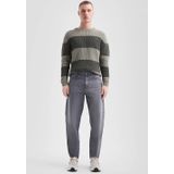 Q/S by s.Oliver - Relaxed Tapered Jeans - Grijs