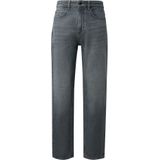 Q/S by s.Oliver - Relaxed Tapered Jeans - Grijs