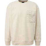 Q/S by s.Oliver - Sweater - Beige - Regular Fit - Lange Mouwen
