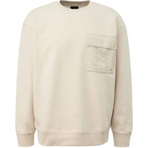 Q/S by s.Oliver - Sweater - Beige - Regular Fit - Lange Mouwen