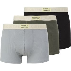 Boxershorts - Verpakt per Drie - Retro - Geribde Stof - Comfort en Stijl