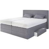 Westfalia Schlafkomfort Boxspringbett, mit Schubkästen und Zierkissen