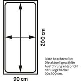 Westfalia Schlafkomfort Boxspringbett, mit LED-Beleuchtung