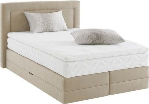 Westfalia Schlafkomfort Boxspringbett, wahlweise mit Bettkasten und Topper
