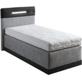 Westfalia Schlafkomfort Boxspringbett, mit LED-Beleuchtung