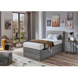Westfalia Schlafkomfort Boxspringbett, wahlweise mit Kaltschaum-Topper und versch. Matratzenarten/Härtegraden