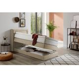 Westfalia Schlafkomfort Boxspringbett, wahlweise mit Bettkasten und Topper