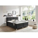 Westfalia Schlafkomfort Boxspringbett, wahlweise mit Kaltschaum-Topper, 2 Matratzenqualitäten