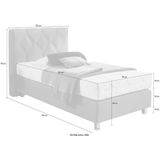 Westfalia Schlafkomfort Boxspringbett "Phönix"