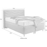 Westfalia Schlafkomfort Boxspringbett "Sigma"