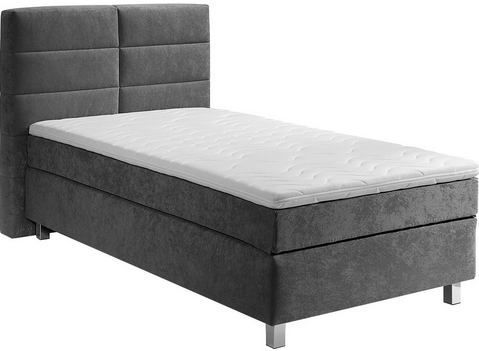 Westfalia Schlafkomfort Boxspringbett, wahlweise mit Kaltschaum-Topper, 2 Matratzenqualitäten
