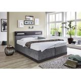 Westfalia Schlafkomfort Boxspringbett, mit LED-Beleuchtung