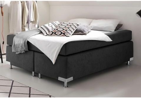 Westfalia Schlafkomfort Boxspringbett "Holland", ohne Kopfteil, frei im Raum stellbar