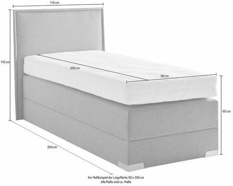 Westfalia Schlafkomfort Boxspringbett