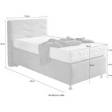Westfalia Schlafkomfort Boxspringbett "Sigma"